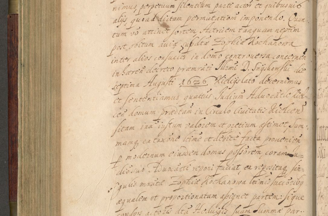 Zdjęcie nr 505 dla obiektu archiwalnego: Volumen IV. Acta saecularia episcopatus Cracoviensis annorum 1636 - 1641, tum et aliquot mensium secundi sub tempus R. D. Jacobi Zadzik, episcopi Cracoviensis, ducis Severiae conscripta