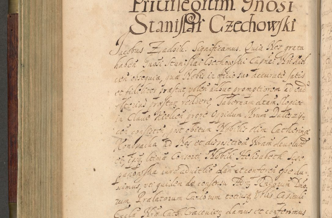 Zdjęcie nr 497 dla obiektu archiwalnego: Volumen IV. Acta saecularia episcopatus Cracoviensis annorum 1636 - 1641, tum et aliquot mensium secundi sub tempus R. D. Jacobi Zadzik, episcopi Cracoviensis, ducis Severiae conscripta