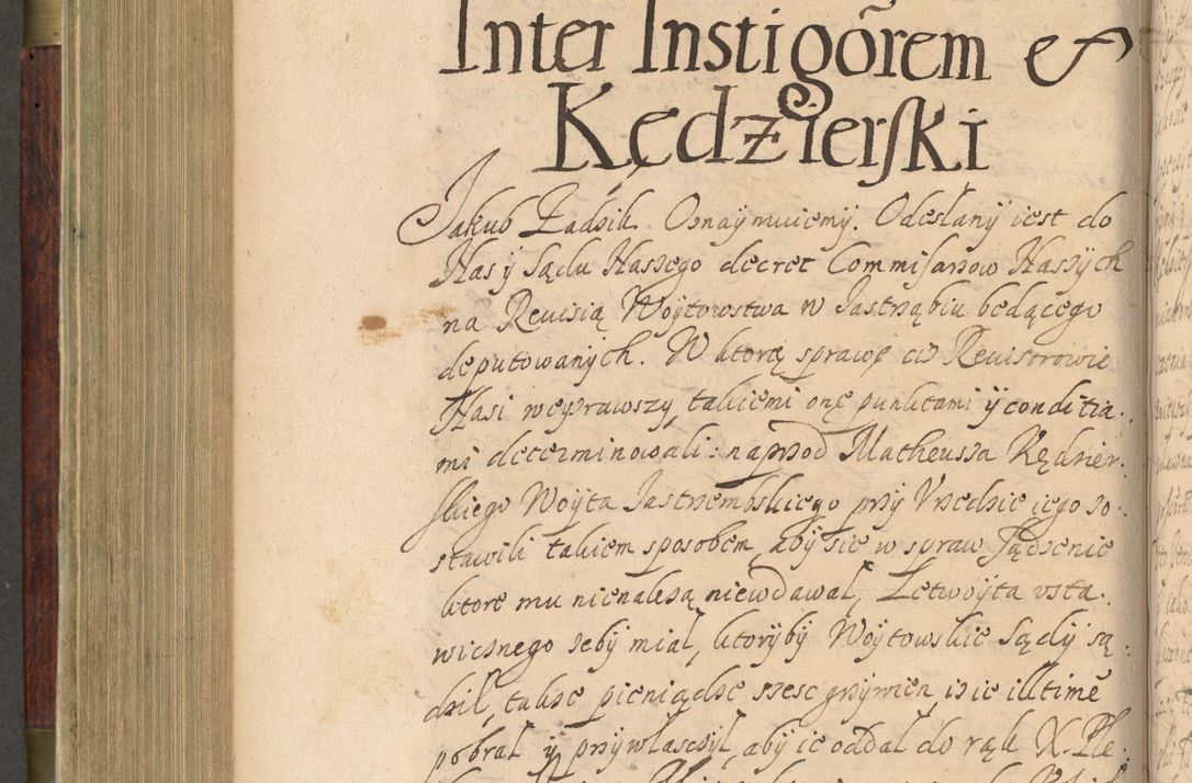 Zdjęcie nr 493 dla obiektu archiwalnego: Volumen IV. Acta saecularia episcopatus Cracoviensis annorum 1636 - 1641, tum et aliquot mensium secundi sub tempus R. D. Jacobi Zadzik, episcopi Cracoviensis, ducis Severiae conscripta