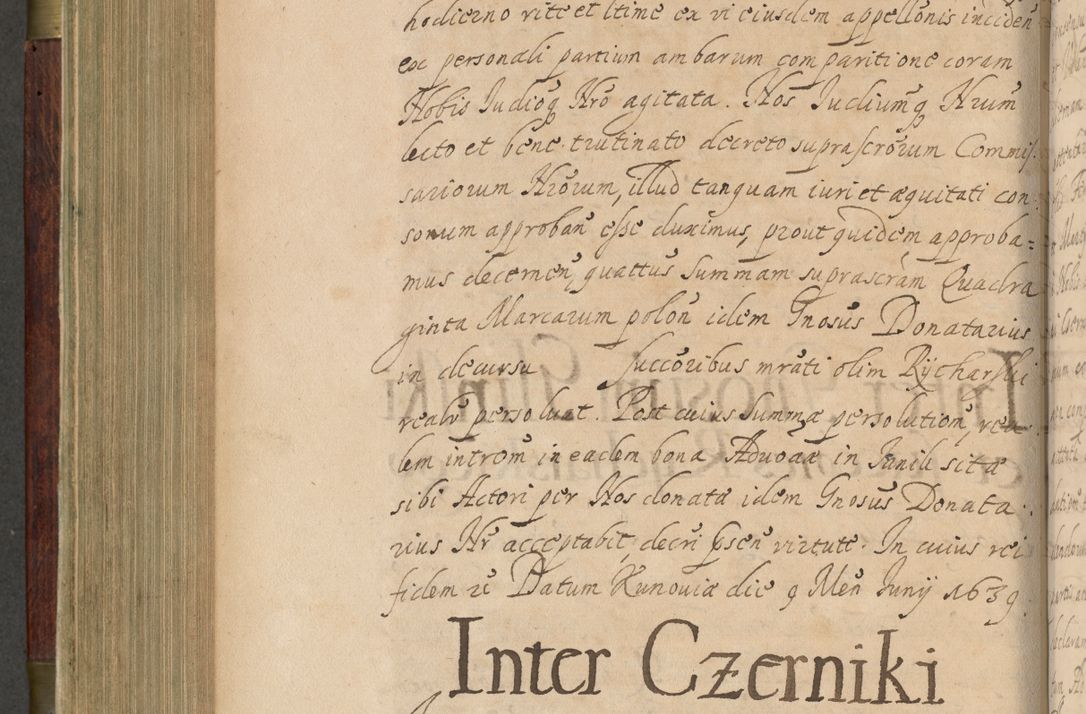Zdjęcie nr 491 dla obiektu archiwalnego: Volumen IV. Acta saecularia episcopatus Cracoviensis annorum 1636 - 1641, tum et aliquot mensium secundi sub tempus R. D. Jacobi Zadzik, episcopi Cracoviensis, ducis Severiae conscripta