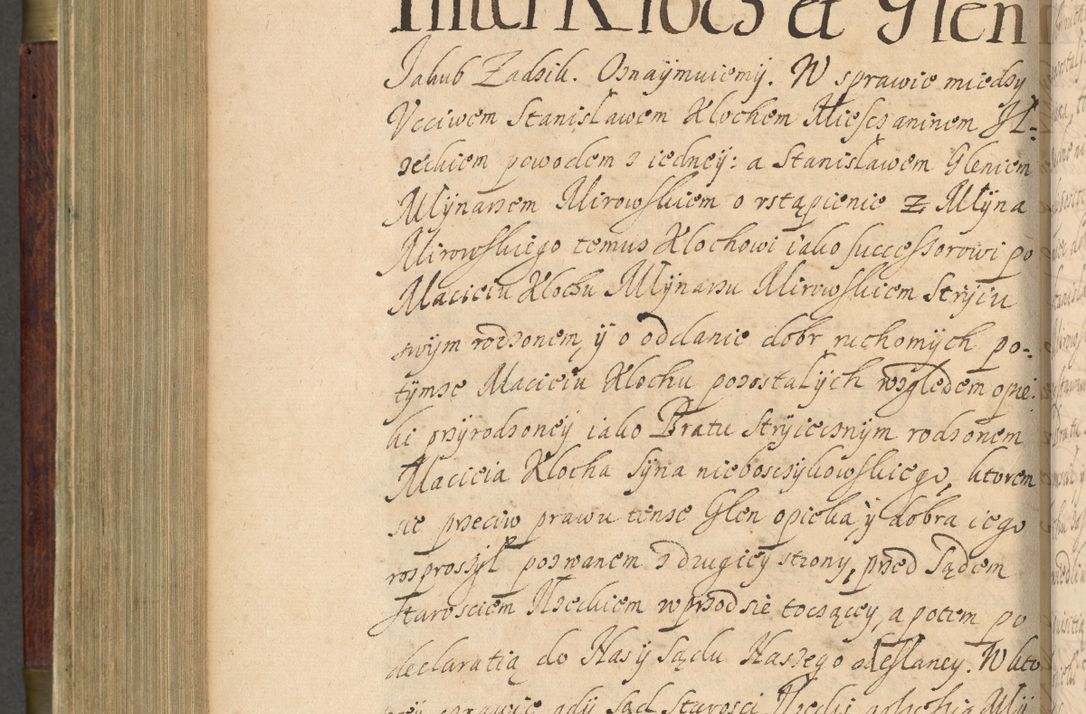 Zdjęcie nr 483 dla obiektu archiwalnego: Volumen IV. Acta saecularia episcopatus Cracoviensis annorum 1636 - 1641, tum et aliquot mensium secundi sub tempus R. D. Jacobi Zadzik, episcopi Cracoviensis, ducis Severiae conscripta