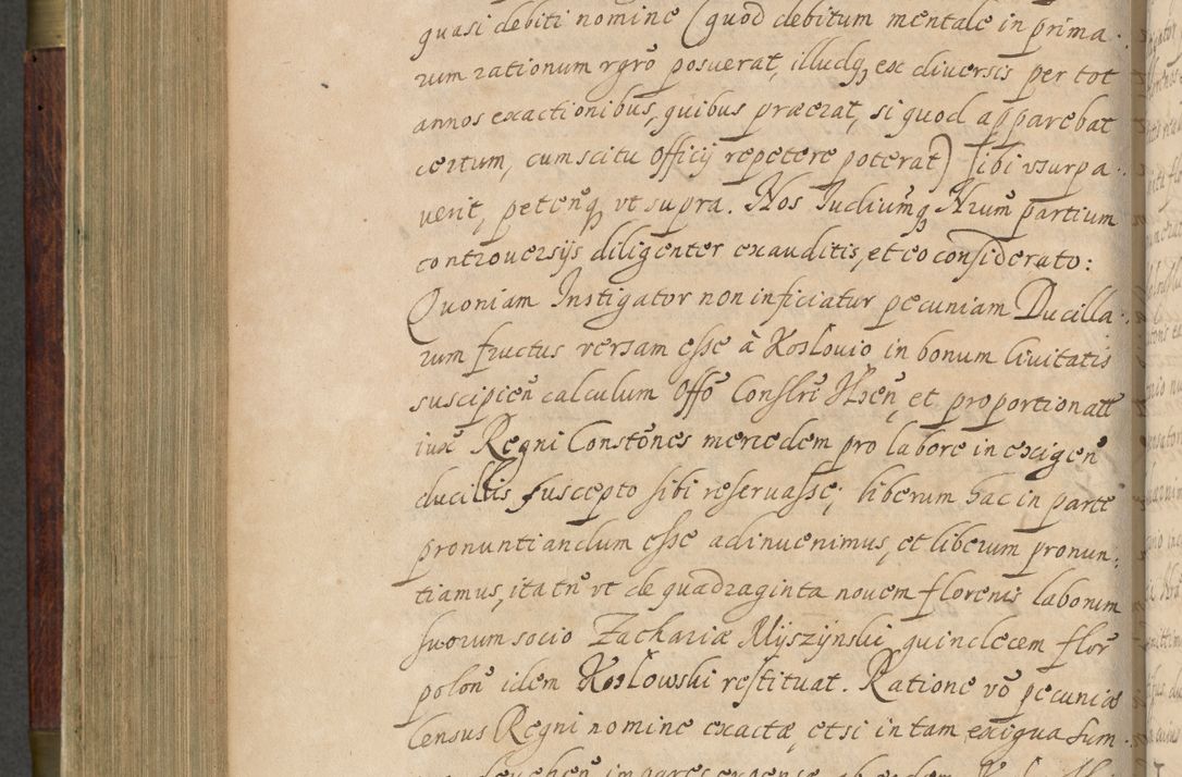 Zdjęcie nr 475 dla obiektu archiwalnego: Volumen IV. Acta saecularia episcopatus Cracoviensis annorum 1636 - 1641, tum et aliquot mensium secundi sub tempus R. D. Jacobi Zadzik, episcopi Cracoviensis, ducis Severiae conscripta