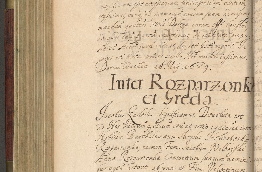 Zdjęcie nr 471 dla obiektu archiwalnego: Volumen IV. Acta saecularia episcopatus Cracoviensis annorum 1636 - 1641, tum et aliquot mensium secundi sub tempus R. D. Jacobi Zadzik, episcopi Cracoviensis, ducis Severiae conscripta