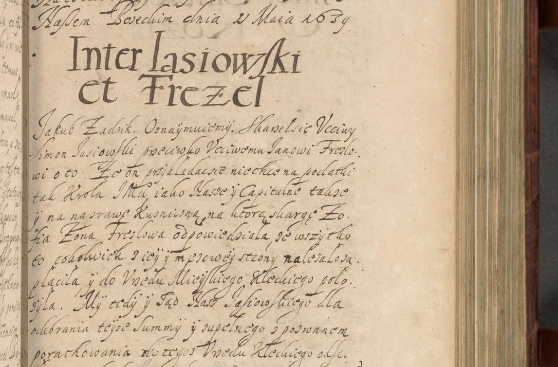 Zdjęcie nr 462 dla obiektu archiwalnego: Volumen IV. Acta saecularia episcopatus Cracoviensis annorum 1636 - 1641, tum et aliquot mensium secundi sub tempus R. D. Jacobi Zadzik, episcopi Cracoviensis, ducis Severiae conscripta