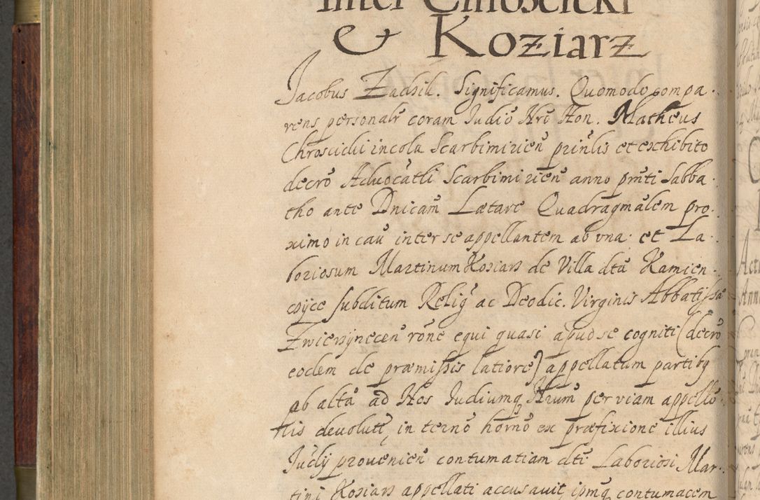 Zdjęcie nr 463 dla obiektu archiwalnego: Volumen IV. Acta saecularia episcopatus Cracoviensis annorum 1636 - 1641, tum et aliquot mensium secundi sub tempus R. D. Jacobi Zadzik, episcopi Cracoviensis, ducis Severiae conscripta