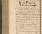 Zdjęcie nr 465 dla obiektu archiwalnego: Volumen IV. Acta saecularia episcopatus Cracoviensis annorum 1636 - 1641, tum et aliquot mensium secundi sub tempus R. D. Jacobi Zadzik, episcopi Cracoviensis, ducis Severiae conscripta