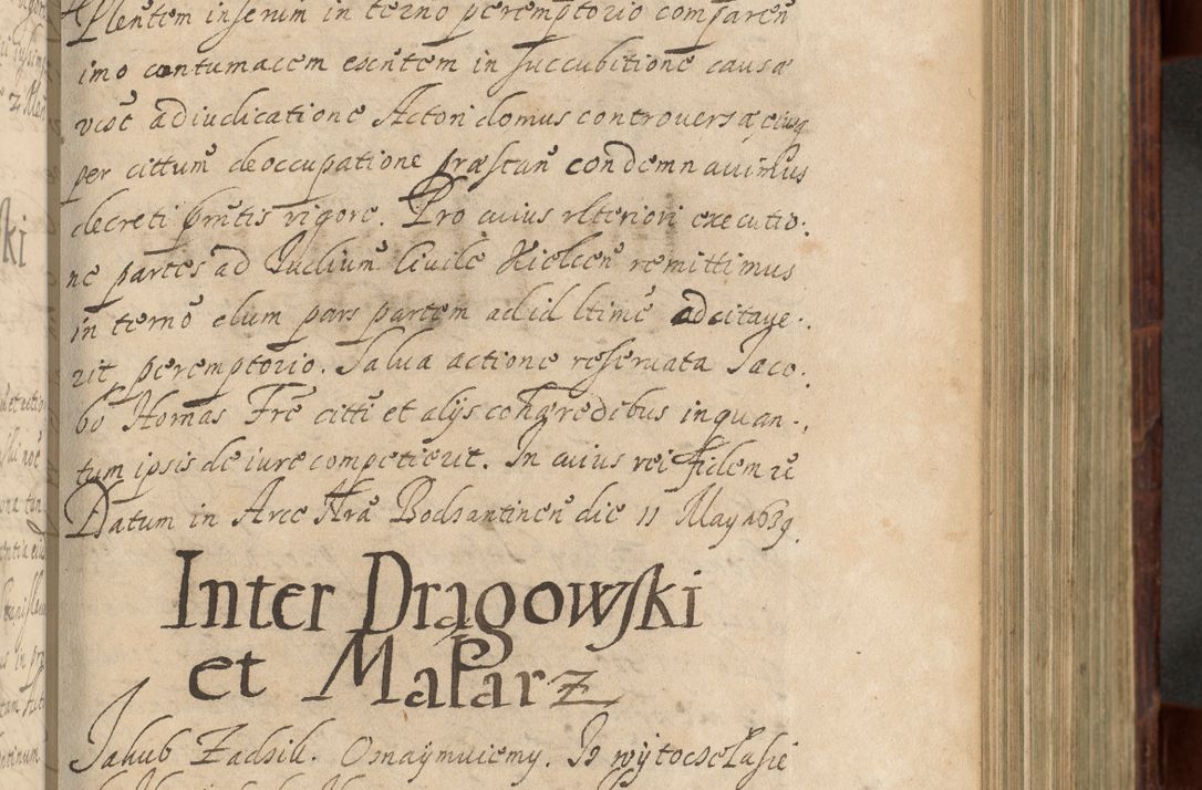 Zdjęcie nr 460 dla obiektu archiwalnego: Volumen IV. Acta saecularia episcopatus Cracoviensis annorum 1636 - 1641, tum et aliquot mensium secundi sub tempus R. D. Jacobi Zadzik, episcopi Cracoviensis, ducis Severiae conscripta