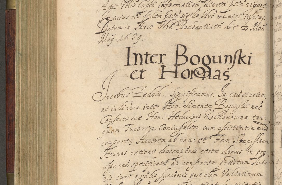 Zdjęcie nr 459 dla obiektu archiwalnego: Volumen IV. Acta saecularia episcopatus Cracoviensis annorum 1636 - 1641, tum et aliquot mensium secundi sub tempus R. D. Jacobi Zadzik, episcopi Cracoviensis, ducis Severiae conscripta