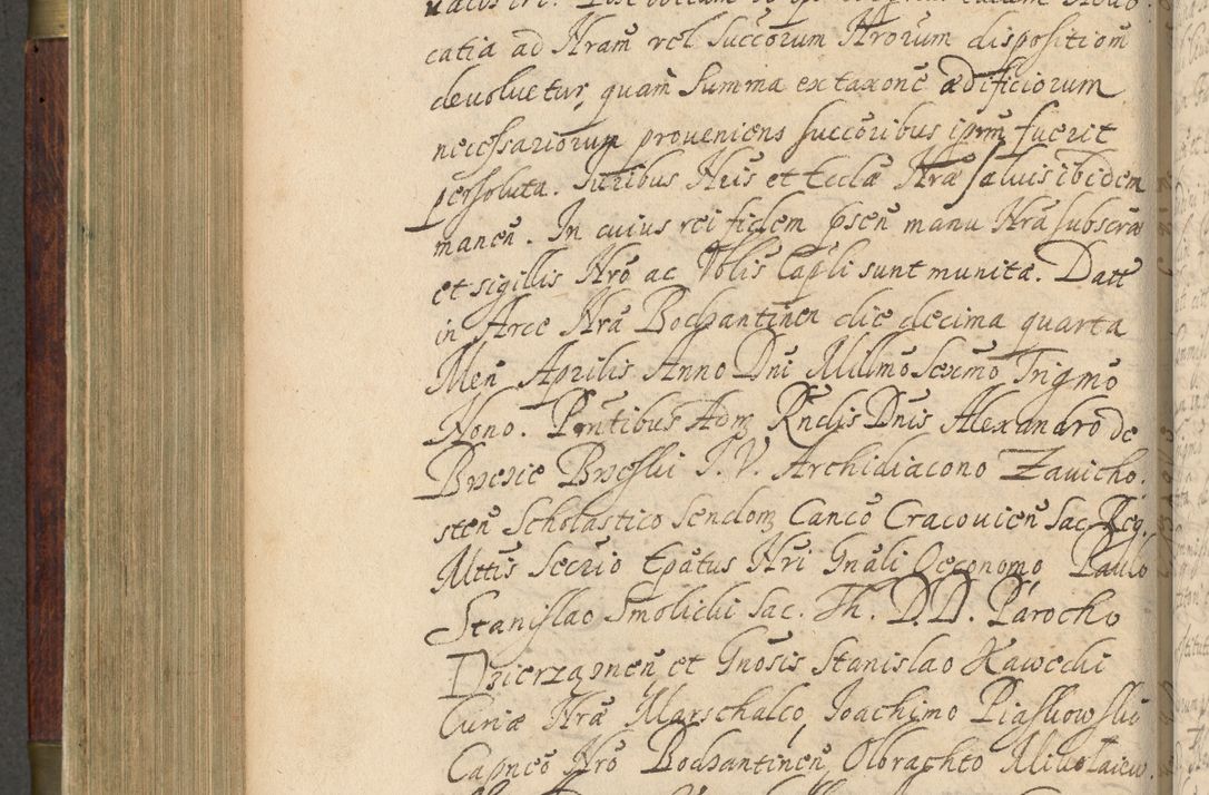 Zdjęcie nr 457 dla obiektu archiwalnego: Volumen IV. Acta saecularia episcopatus Cracoviensis annorum 1636 - 1641, tum et aliquot mensium secundi sub tempus R. D. Jacobi Zadzik, episcopi Cracoviensis, ducis Severiae conscripta