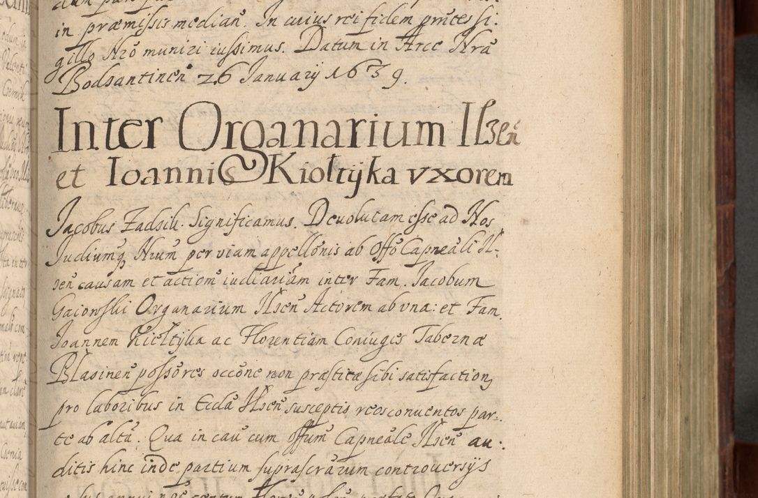 Zdjęcie nr 434 dla obiektu archiwalnego: Volumen IV. Acta saecularia episcopatus Cracoviensis annorum 1636 - 1641, tum et aliquot mensium secundi sub tempus R. D. Jacobi Zadzik, episcopi Cracoviensis, ducis Severiae conscripta