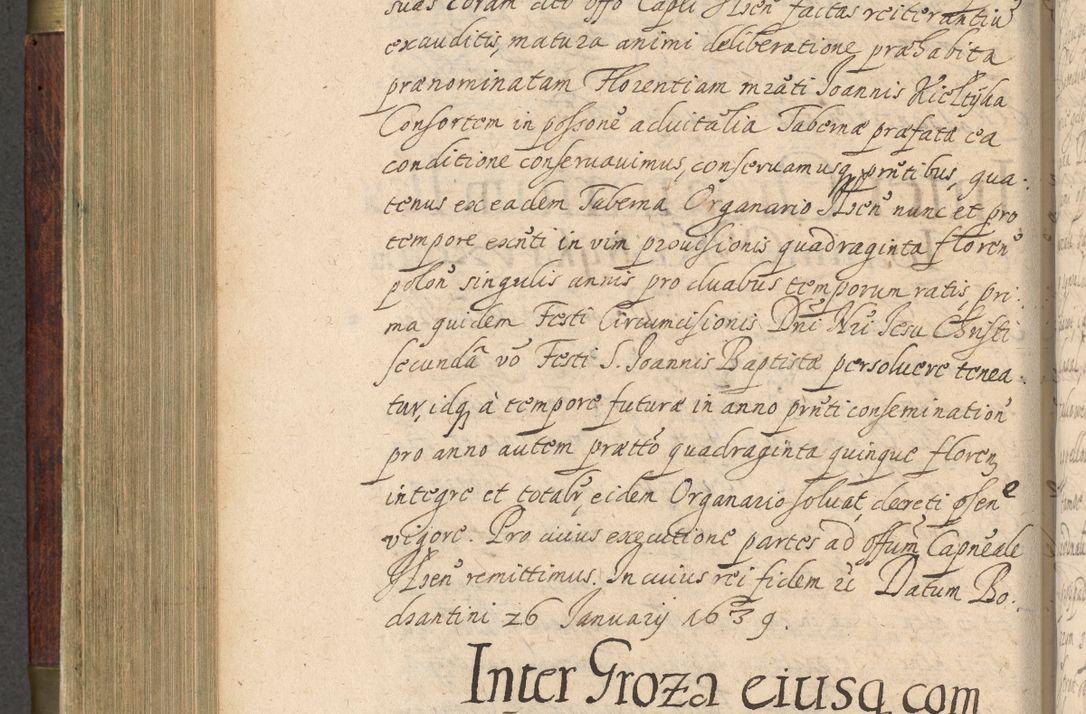 Zdjęcie nr 435 dla obiektu archiwalnego: Volumen IV. Acta saecularia episcopatus Cracoviensis annorum 1636 - 1641, tum et aliquot mensium secundi sub tempus R. D. Jacobi Zadzik, episcopi Cracoviensis, ducis Severiae conscripta