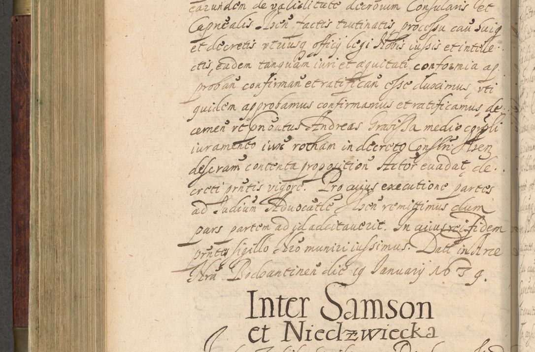 Zdjęcie nr 431 dla obiektu archiwalnego: Volumen IV. Acta saecularia episcopatus Cracoviensis annorum 1636 - 1641, tum et aliquot mensium secundi sub tempus R. D. Jacobi Zadzik, episcopi Cracoviensis, ducis Severiae conscripta