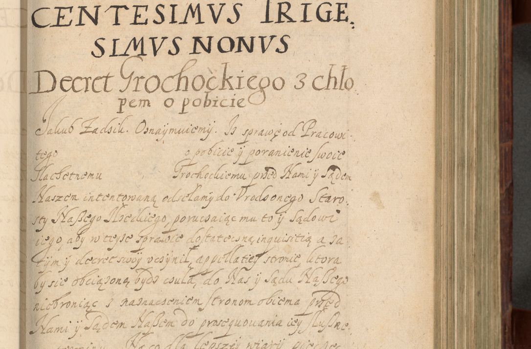 Zdjęcie nr 418 dla obiektu archiwalnego: Volumen IV. Acta saecularia episcopatus Cracoviensis annorum 1636 - 1641, tum et aliquot mensium secundi sub tempus R. D. Jacobi Zadzik, episcopi Cracoviensis, ducis Severiae conscripta