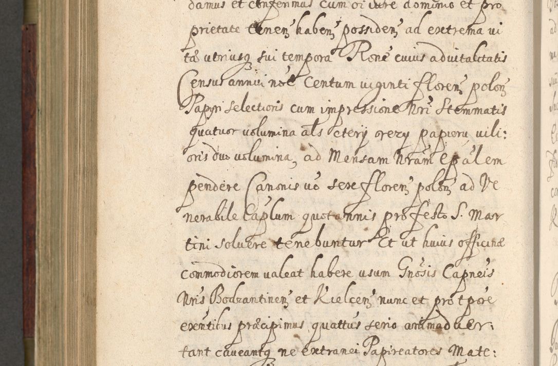 Zdjęcie nr 809 dla obiektu archiwalnego: Volumen IV. Acta saecularia episcopatus Cracoviensis annorum 1636 - 1641, tum et aliquot mensium secundi sub tempus R. D. Jacobi Zadzik, episcopi Cracoviensis, ducis Severiae conscripta