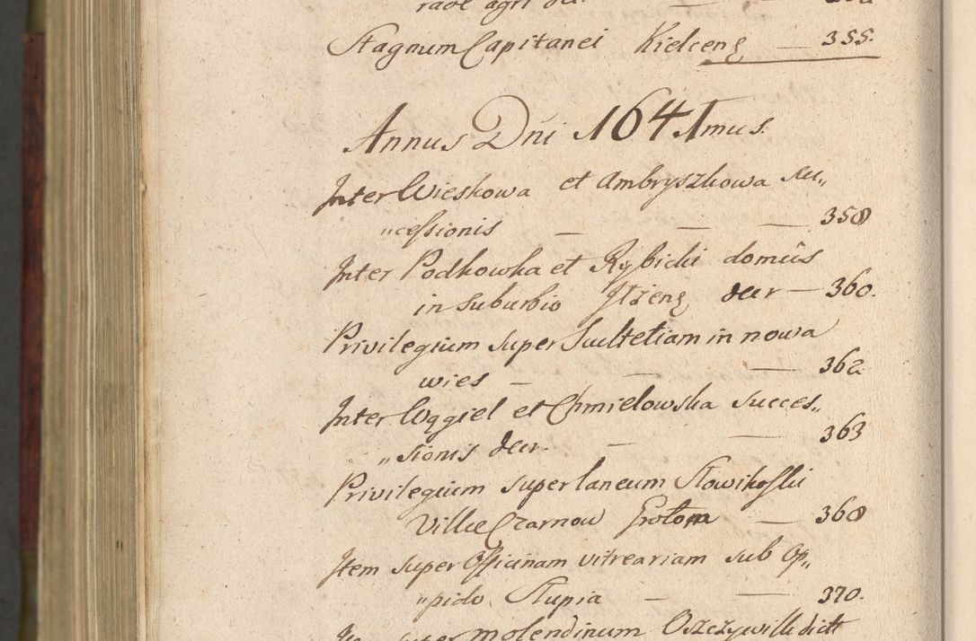 Zdjęcie nr 1371 dla obiektu archiwalnego: Volumen IV. Acta saecularia episcopatus Cracoviensis annorum 1636 - 1641, tum et aliquot mensium secundi sub tempus R. D. Jacobi Zadzik, episcopi Cracoviensis, ducis Severiae conscripta