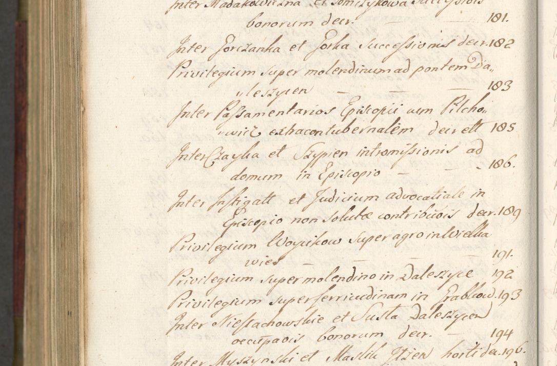 Zdjęcie nr 1365 dla obiektu archiwalnego: Volumen IV. Acta saecularia episcopatus Cracoviensis annorum 1636 - 1641, tum et aliquot mensium secundi sub tempus R. D. Jacobi Zadzik, episcopi Cracoviensis, ducis Severiae conscripta