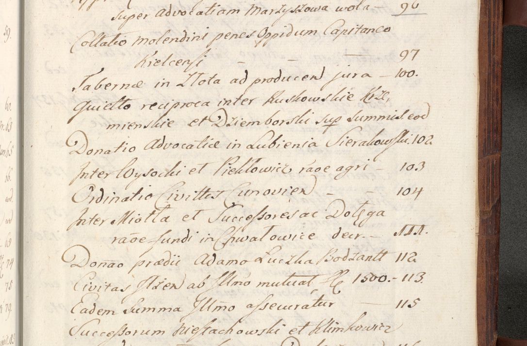 Zdjęcie nr 1362 dla obiektu archiwalnego: Volumen IV. Acta saecularia episcopatus Cracoviensis annorum 1636 - 1641, tum et aliquot mensium secundi sub tempus R. D. Jacobi Zadzik, episcopi Cracoviensis, ducis Severiae conscripta