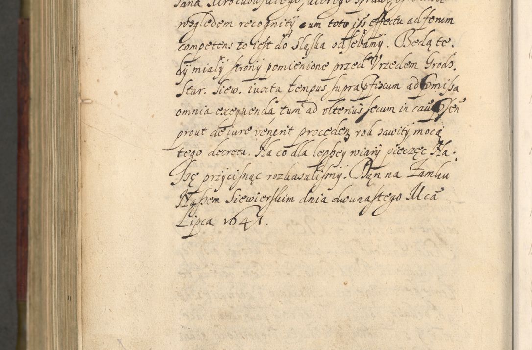 Zdjęcie nr 1357 dla obiektu archiwalnego: Volumen IV. Acta saecularia episcopatus Cracoviensis annorum 1636 - 1641, tum et aliquot mensium secundi sub tempus R. D. Jacobi Zadzik, episcopi Cracoviensis, ducis Severiae conscripta