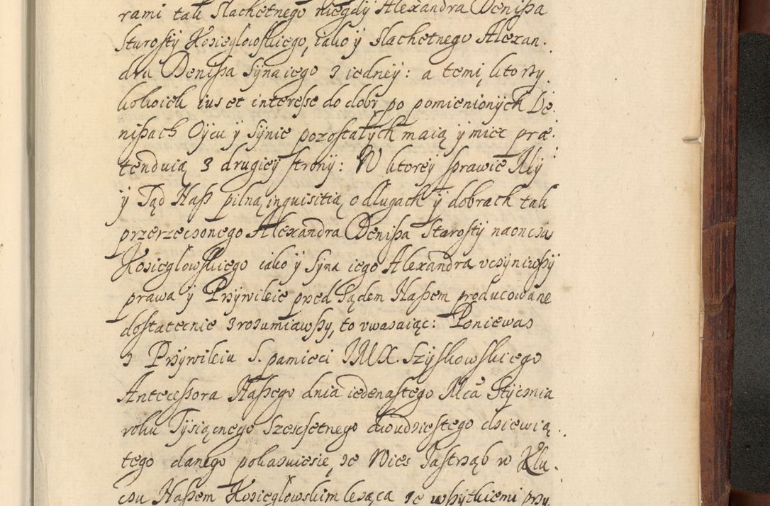 Zdjęcie nr 1354 dla obiektu archiwalnego: Volumen IV. Acta saecularia episcopatus Cracoviensis annorum 1636 - 1641, tum et aliquot mensium secundi sub tempus R. D. Jacobi Zadzik, episcopi Cracoviensis, ducis Severiae conscripta