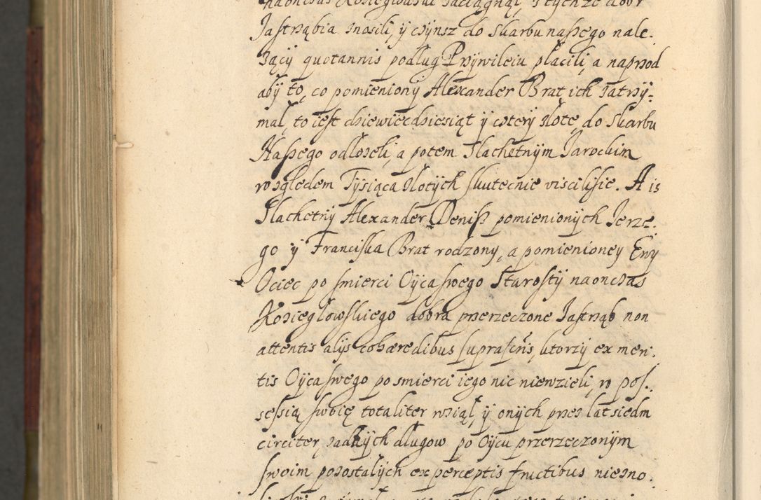 Zdjęcie nr 1355 dla obiektu archiwalnego: Volumen IV. Acta saecularia episcopatus Cracoviensis annorum 1636 - 1641, tum et aliquot mensium secundi sub tempus R. D. Jacobi Zadzik, episcopi Cracoviensis, ducis Severiae conscripta