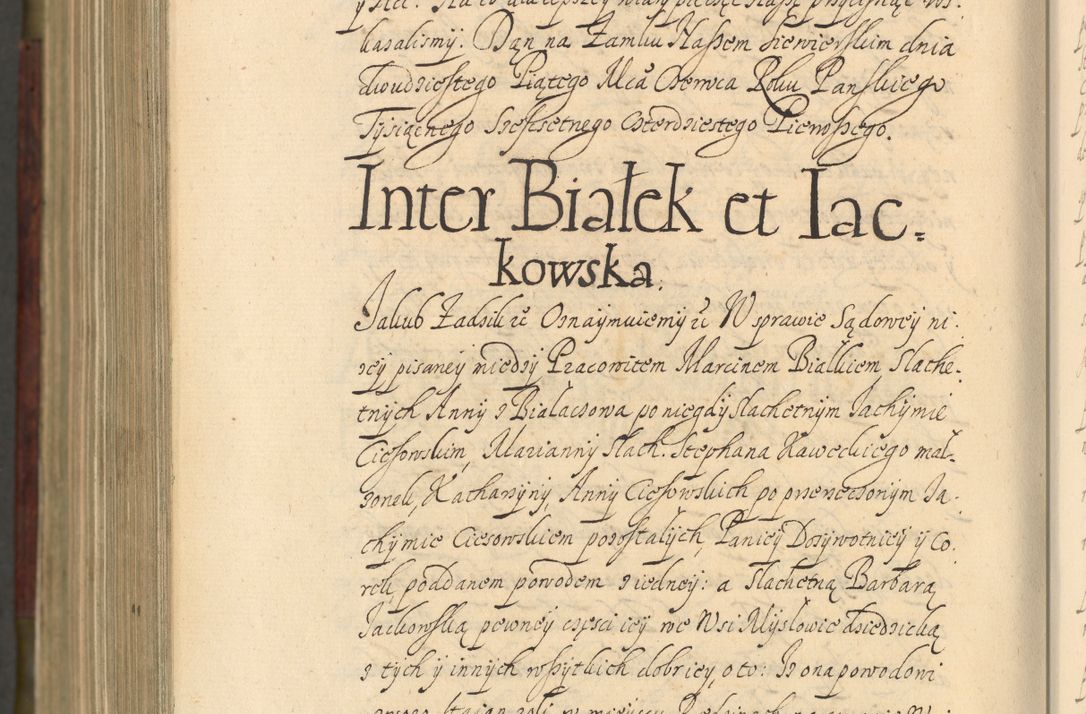 Zdjęcie nr 1337 dla obiektu archiwalnego: Volumen IV. Acta saecularia episcopatus Cracoviensis annorum 1636 - 1641, tum et aliquot mensium secundi sub tempus R. D. Jacobi Zadzik, episcopi Cracoviensis, ducis Severiae conscripta