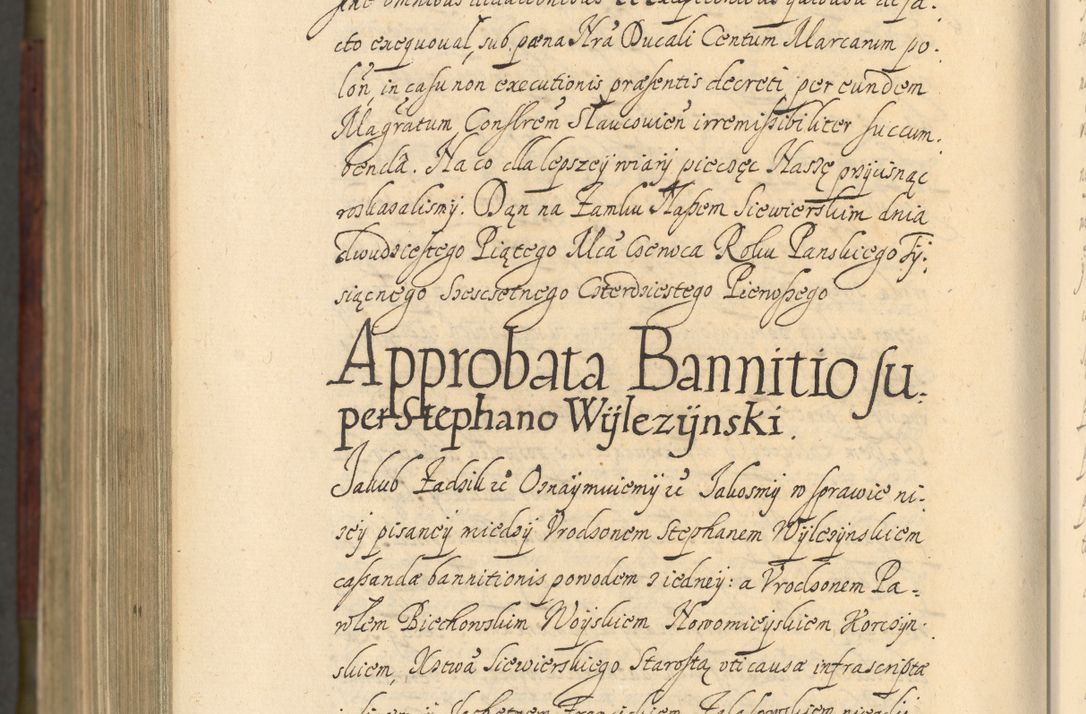 Zdjęcie nr 1335 dla obiektu archiwalnego: Volumen IV. Acta saecularia episcopatus Cracoviensis annorum 1636 - 1641, tum et aliquot mensium secundi sub tempus R. D. Jacobi Zadzik, episcopi Cracoviensis, ducis Severiae conscripta