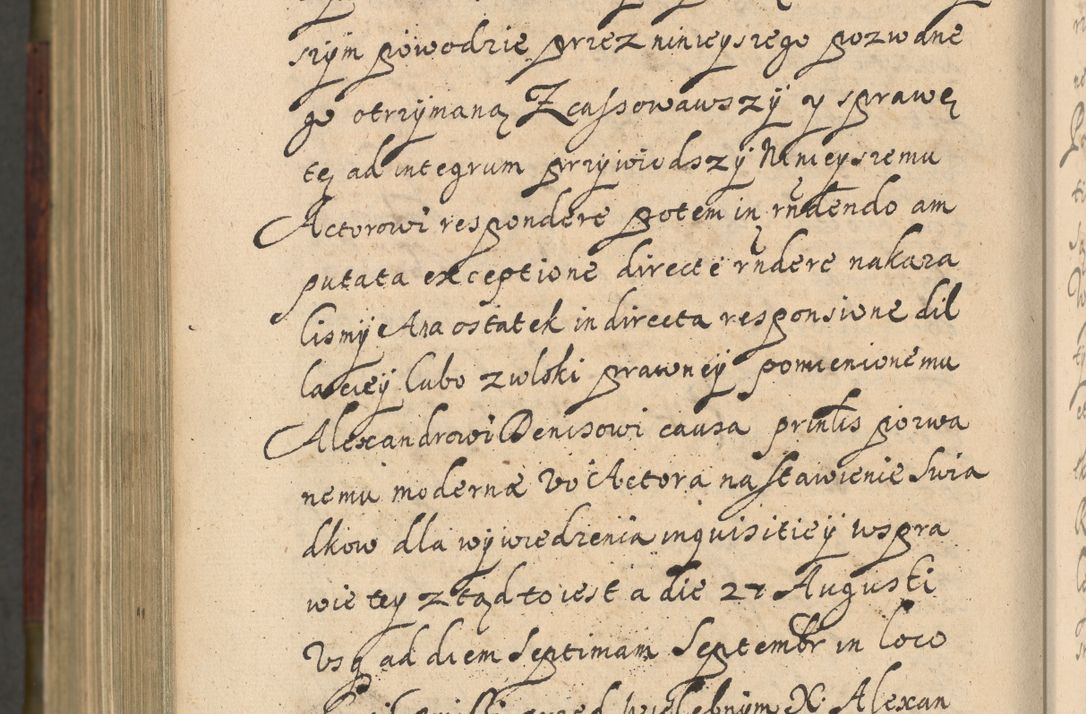 Zdjęcie nr 1313 dla obiektu archiwalnego: Volumen IV. Acta saecularia episcopatus Cracoviensis annorum 1636 - 1641, tum et aliquot mensium secundi sub tempus R. D. Jacobi Zadzik, episcopi Cracoviensis, ducis Severiae conscripta
