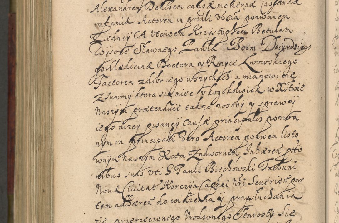 Zdjęcie nr 1311 dla obiektu archiwalnego: Volumen IV. Acta saecularia episcopatus Cracoviensis annorum 1636 - 1641, tum et aliquot mensium secundi sub tempus R. D. Jacobi Zadzik, episcopi Cracoviensis, ducis Severiae conscripta