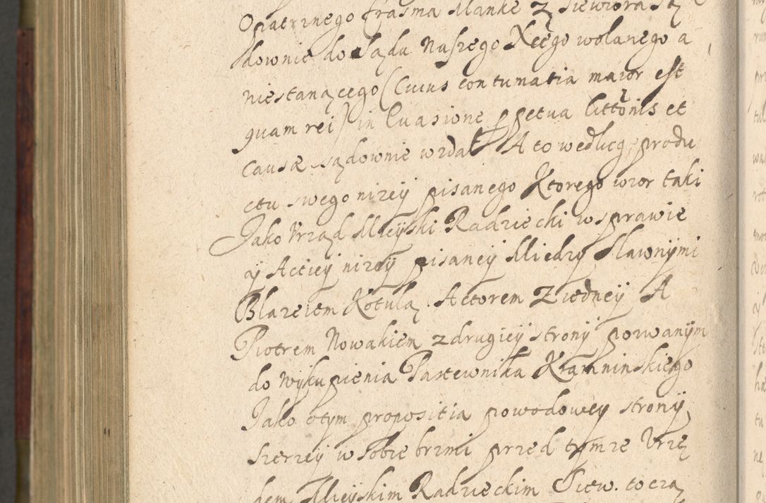 Zdjęcie nr 1281 dla obiektu archiwalnego: Volumen IV. Acta saecularia episcopatus Cracoviensis annorum 1636 - 1641, tum et aliquot mensium secundi sub tempus R. D. Jacobi Zadzik, episcopi Cracoviensis, ducis Severiae conscripta
