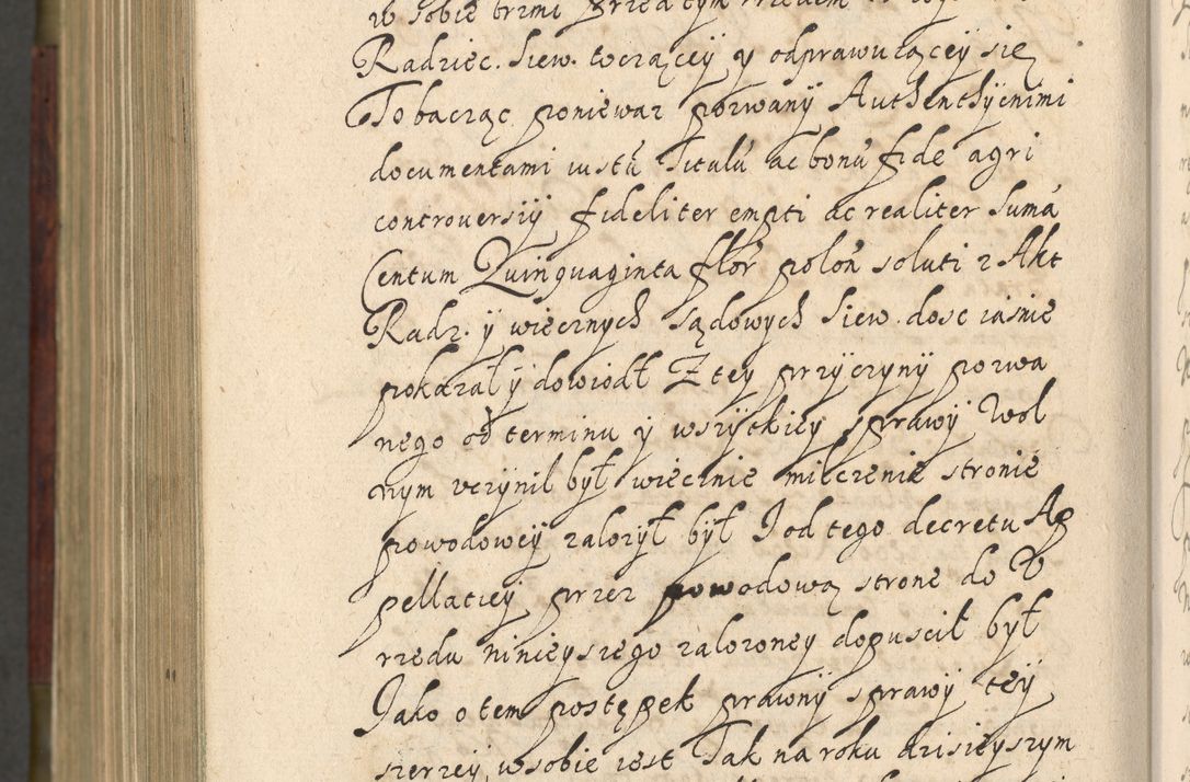 Zdjęcie nr 1273 dla obiektu archiwalnego: Volumen IV. Acta saecularia episcopatus Cracoviensis annorum 1636 - 1641, tum et aliquot mensium secundi sub tempus R. D. Jacobi Zadzik, episcopi Cracoviensis, ducis Severiae conscripta