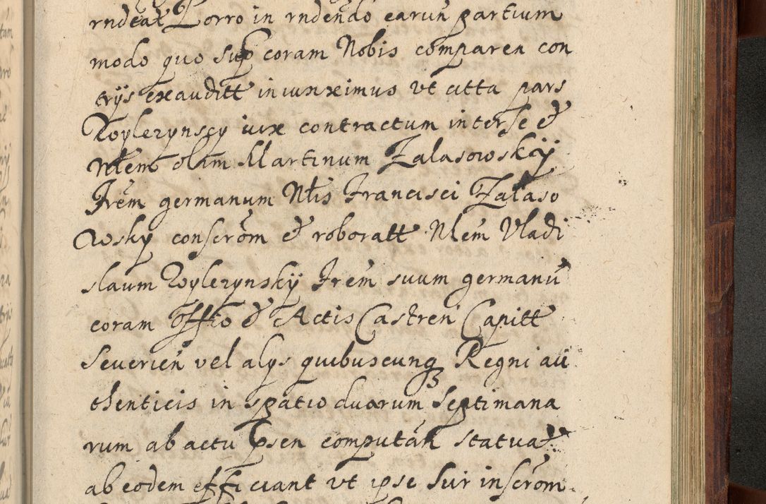 Zdjęcie nr 1262 dla obiektu archiwalnego: Volumen IV. Acta saecularia episcopatus Cracoviensis annorum 1636 - 1641, tum et aliquot mensium secundi sub tempus R. D. Jacobi Zadzik, episcopi Cracoviensis, ducis Severiae conscripta