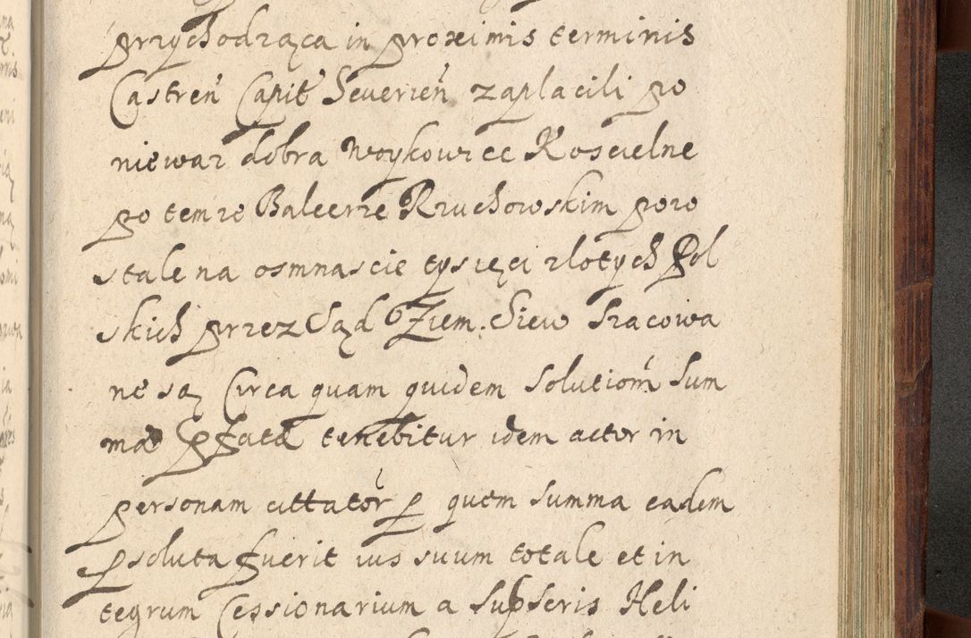 Zdjęcie nr 1240 dla obiektu archiwalnego: Volumen IV. Acta saecularia episcopatus Cracoviensis annorum 1636 - 1641, tum et aliquot mensium secundi sub tempus R. D. Jacobi Zadzik, episcopi Cracoviensis, ducis Severiae conscripta