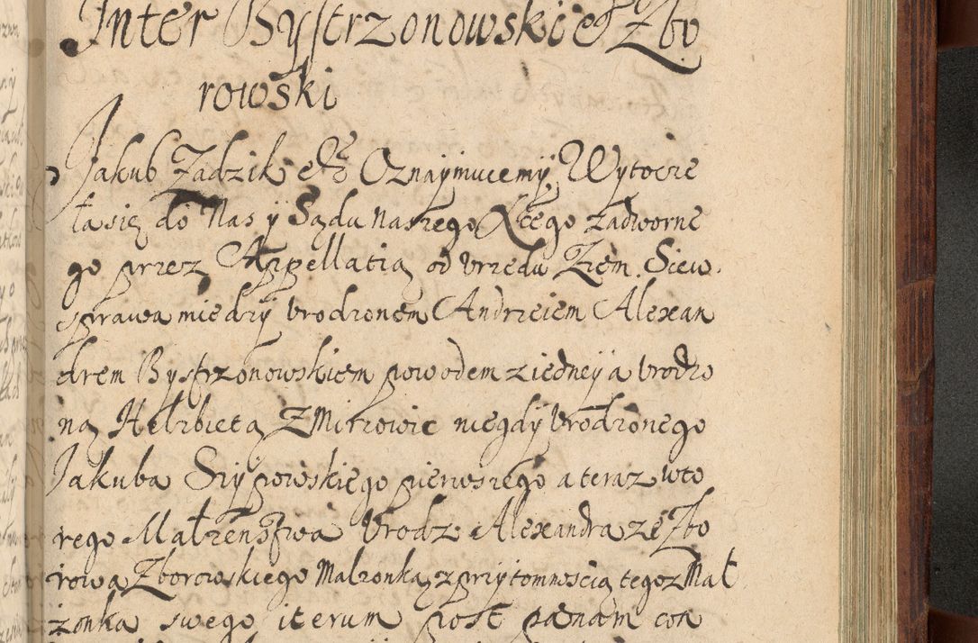 Zdjęcie nr 1232 dla obiektu archiwalnego: Volumen IV. Acta saecularia episcopatus Cracoviensis annorum 1636 - 1641, tum et aliquot mensium secundi sub tempus R. D. Jacobi Zadzik, episcopi Cracoviensis, ducis Severiae conscripta