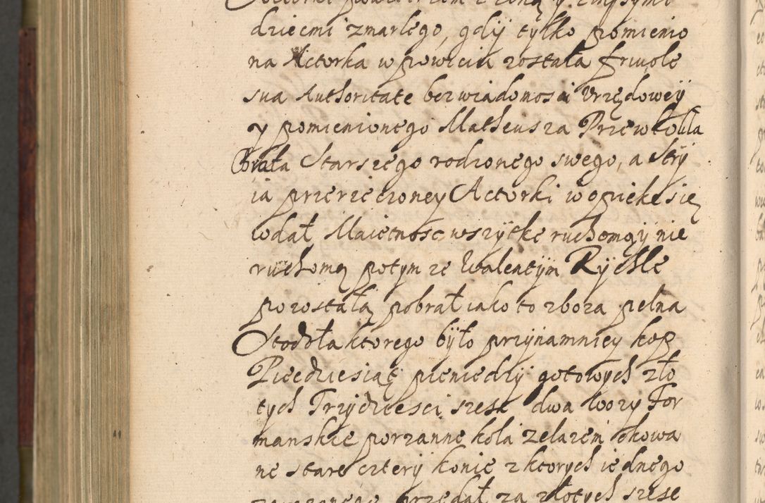 Zdjęcie nr 1201 dla obiektu archiwalnego: Volumen IV. Acta saecularia episcopatus Cracoviensis annorum 1636 - 1641, tum et aliquot mensium secundi sub tempus R. D. Jacobi Zadzik, episcopi Cracoviensis, ducis Severiae conscripta
