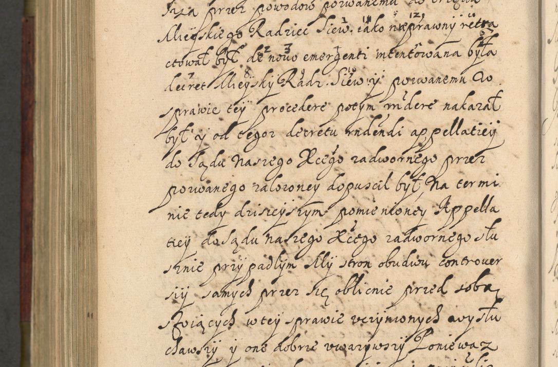 Zdjęcie nr 1183 dla obiektu archiwalnego: Volumen IV. Acta saecularia episcopatus Cracoviensis annorum 1636 - 1641, tum et aliquot mensium secundi sub tempus R. D. Jacobi Zadzik, episcopi Cracoviensis, ducis Severiae conscripta