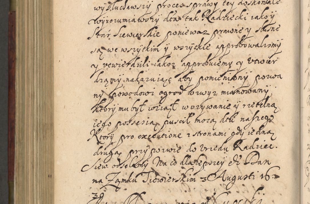 Zdjęcie nr 1181 dla obiektu archiwalnego: Volumen IV. Acta saecularia episcopatus Cracoviensis annorum 1636 - 1641, tum et aliquot mensium secundi sub tempus R. D. Jacobi Zadzik, episcopi Cracoviensis, ducis Severiae conscripta