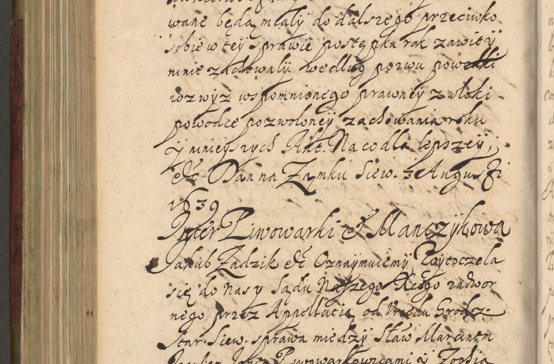 Zdjęcie nr 1173 dla obiektu archiwalnego: Volumen IV. Acta saecularia episcopatus Cracoviensis annorum 1636 - 1641, tum et aliquot mensium secundi sub tempus R. D. Jacobi Zadzik, episcopi Cracoviensis, ducis Severiae conscripta