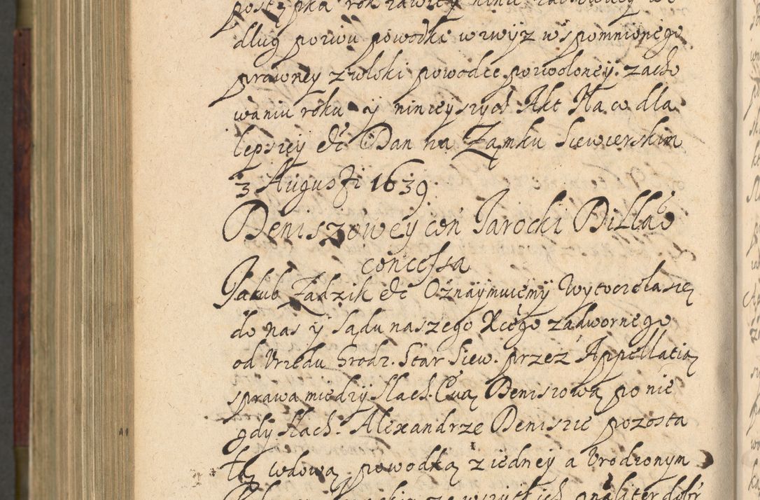 Zdjęcie nr 1171 dla obiektu archiwalnego: Volumen IV. Acta saecularia episcopatus Cracoviensis annorum 1636 - 1641, tum et aliquot mensium secundi sub tempus R. D. Jacobi Zadzik, episcopi Cracoviensis, ducis Severiae conscripta