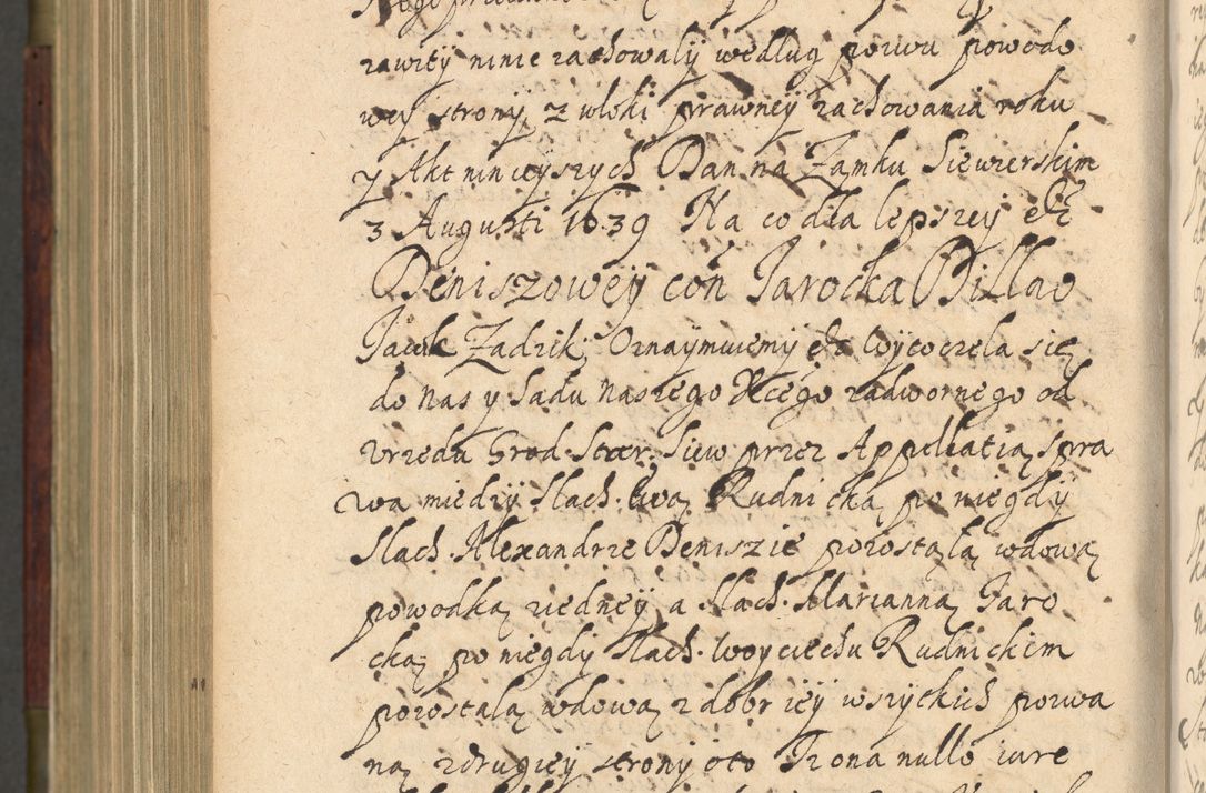 Zdjęcie nr 1169 dla obiektu archiwalnego: Volumen IV. Acta saecularia episcopatus Cracoviensis annorum 1636 - 1641, tum et aliquot mensium secundi sub tempus R. D. Jacobi Zadzik, episcopi Cracoviensis, ducis Severiae conscripta