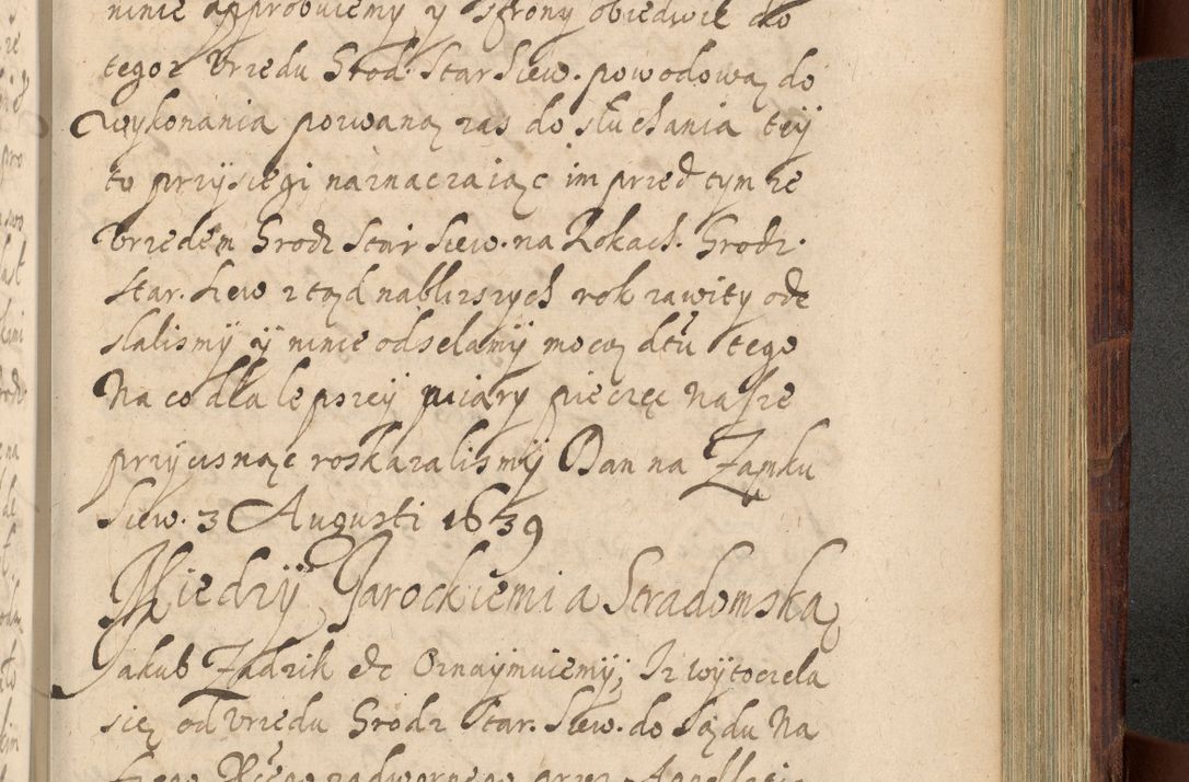 Zdjęcie nr 1160 dla obiektu archiwalnego: Volumen IV. Acta saecularia episcopatus Cracoviensis annorum 1636 - 1641, tum et aliquot mensium secundi sub tempus R. D. Jacobi Zadzik, episcopi Cracoviensis, ducis Severiae conscripta