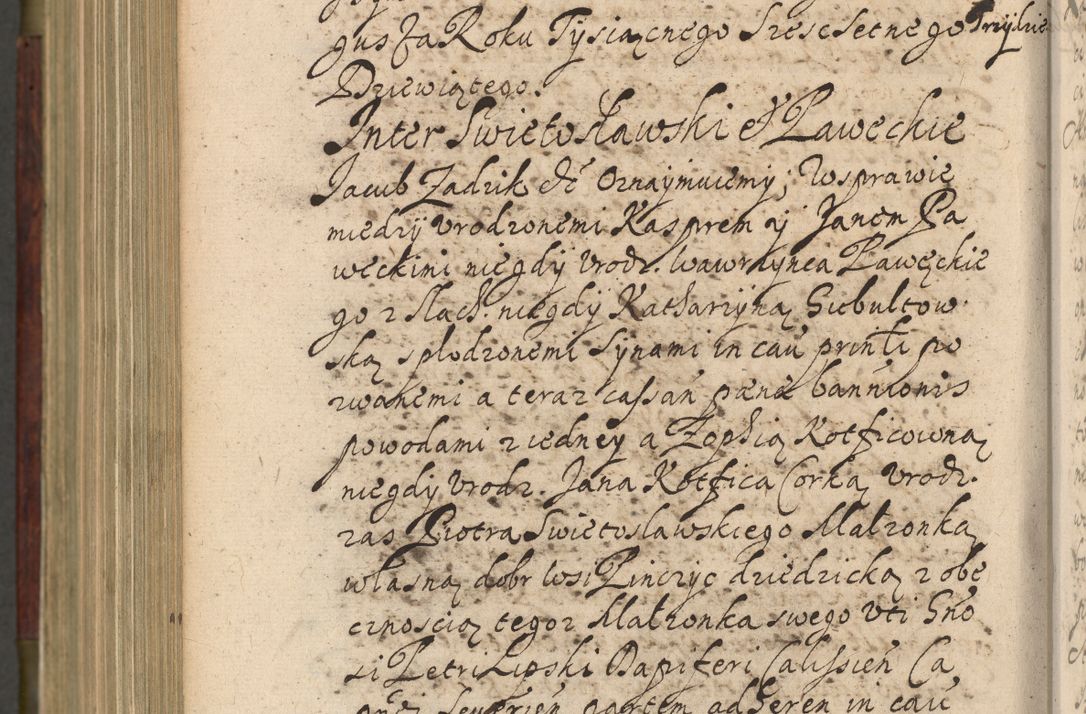 Zdjęcie nr 1147 dla obiektu archiwalnego: Volumen IV. Acta saecularia episcopatus Cracoviensis annorum 1636 - 1641, tum et aliquot mensium secundi sub tempus R. D. Jacobi Zadzik, episcopi Cracoviensis, ducis Severiae conscripta