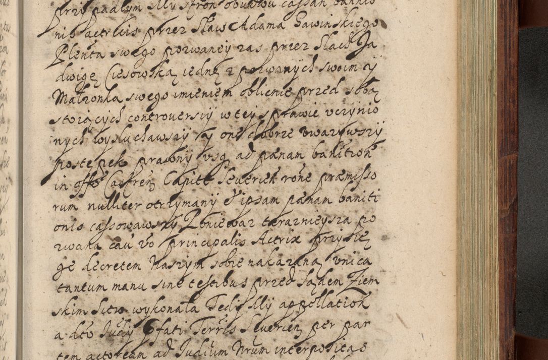 Zdjęcie nr 1144 dla obiektu archiwalnego: Volumen IV. Acta saecularia episcopatus Cracoviensis annorum 1636 - 1641, tum et aliquot mensium secundi sub tempus R. D. Jacobi Zadzik, episcopi Cracoviensis, ducis Severiae conscripta