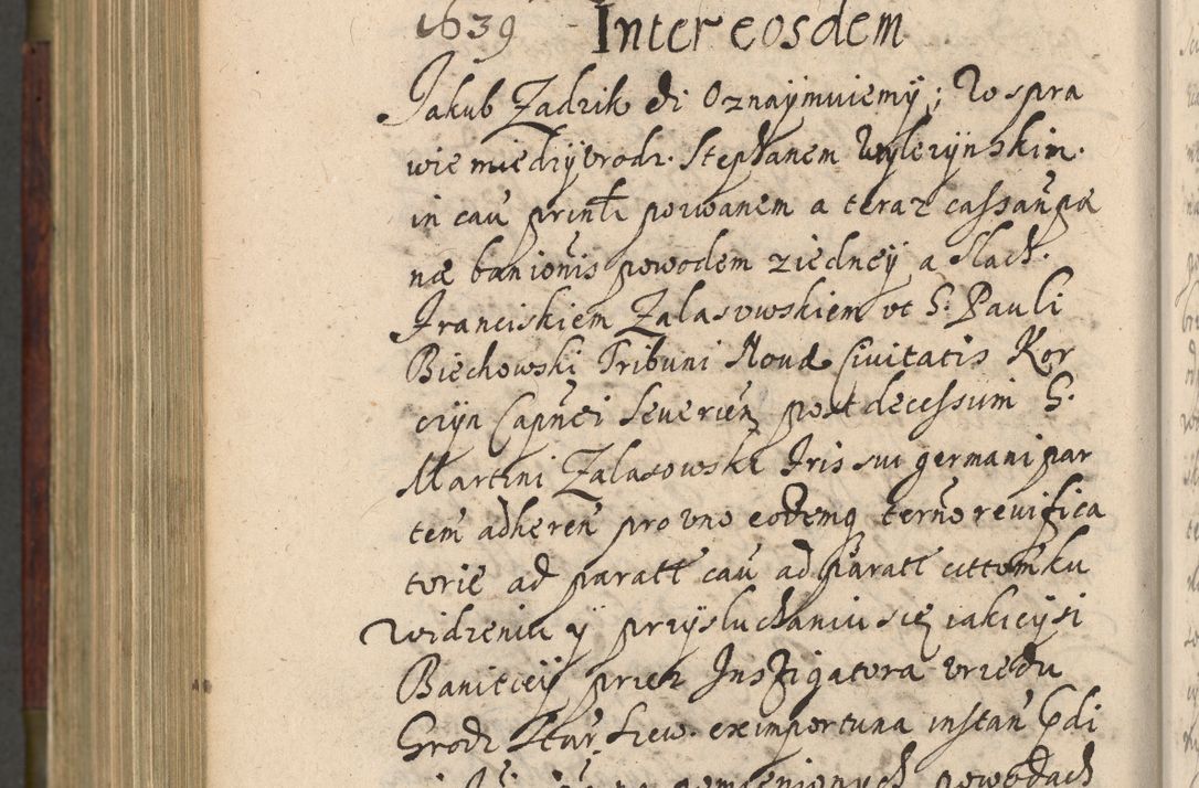 Zdjęcie nr 1135 dla obiektu archiwalnego: Volumen IV. Acta saecularia episcopatus Cracoviensis annorum 1636 - 1641, tum et aliquot mensium secundi sub tempus R. D. Jacobi Zadzik, episcopi Cracoviensis, ducis Severiae conscripta