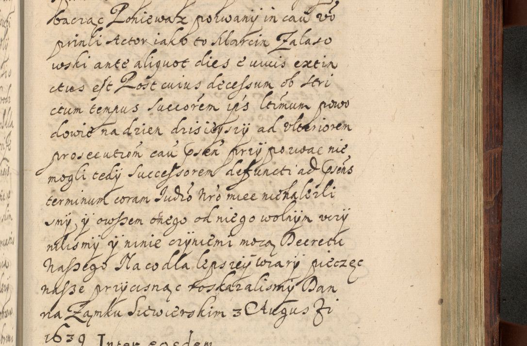 Zdjęcie nr 1130 dla obiektu archiwalnego: Volumen IV. Acta saecularia episcopatus Cracoviensis annorum 1636 - 1641, tum et aliquot mensium secundi sub tempus R. D. Jacobi Zadzik, episcopi Cracoviensis, ducis Severiae conscripta