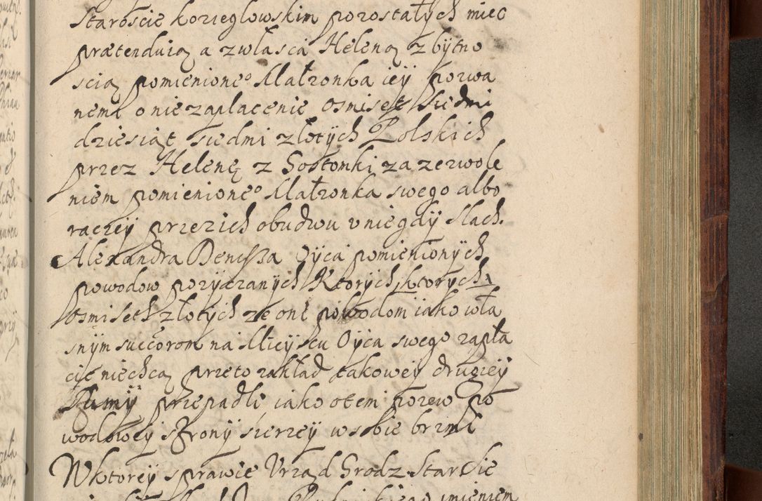 Zdjęcie nr 1124 dla obiektu archiwalnego: Volumen IV. Acta saecularia episcopatus Cracoviensis annorum 1636 - 1641, tum et aliquot mensium secundi sub tempus R. D. Jacobi Zadzik, episcopi Cracoviensis, ducis Severiae conscripta