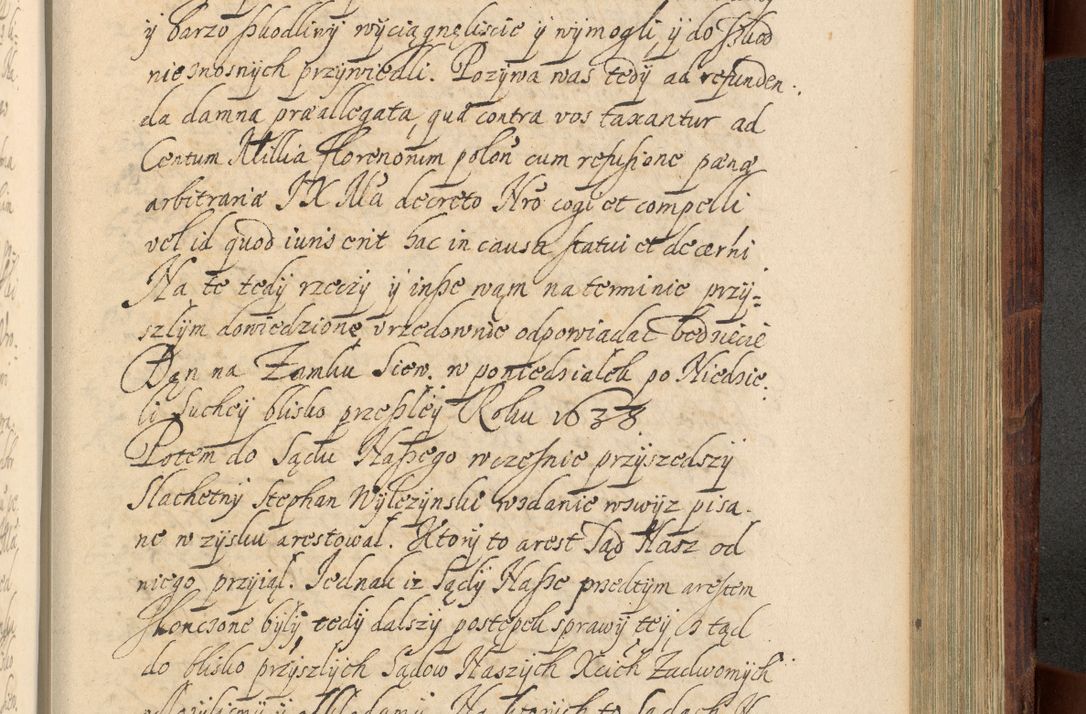 Zdjęcie nr 1116 dla obiektu archiwalnego: Volumen IV. Acta saecularia episcopatus Cracoviensis annorum 1636 - 1641, tum et aliquot mensium secundi sub tempus R. D. Jacobi Zadzik, episcopi Cracoviensis, ducis Severiae conscripta