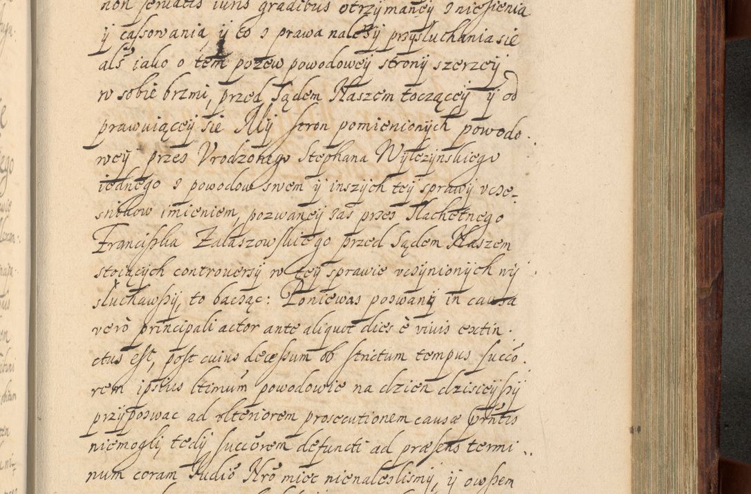 Zdjęcie nr 1104 dla obiektu archiwalnego: Volumen IV. Acta saecularia episcopatus Cracoviensis annorum 1636 - 1641, tum et aliquot mensium secundi sub tempus R. D. Jacobi Zadzik, episcopi Cracoviensis, ducis Severiae conscripta