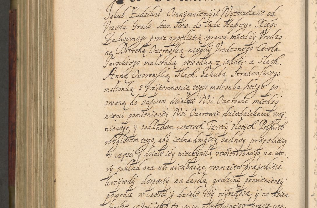 Zdjęcie nr 1101 dla obiektu archiwalnego: Volumen IV. Acta saecularia episcopatus Cracoviensis annorum 1636 - 1641, tum et aliquot mensium secundi sub tempus R. D. Jacobi Zadzik, episcopi Cracoviensis, ducis Severiae conscripta