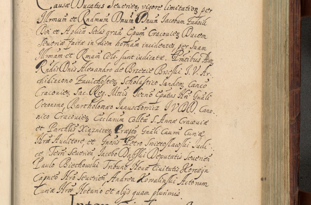 Zdjęcie nr 1094 dla obiektu archiwalnego: Volumen IV. Acta saecularia episcopatus Cracoviensis annorum 1636 - 1641, tum et aliquot mensium secundi sub tempus R. D. Jacobi Zadzik, episcopi Cracoviensis, ducis Severiae conscripta