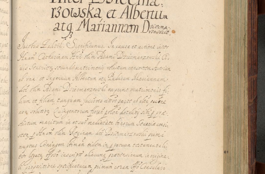 Zdjęcie nr 1086 dla obiektu archiwalnego: Volumen IV. Acta saecularia episcopatus Cracoviensis annorum 1636 - 1641, tum et aliquot mensium secundi sub tempus R. D. Jacobi Zadzik, episcopi Cracoviensis, ducis Severiae conscripta